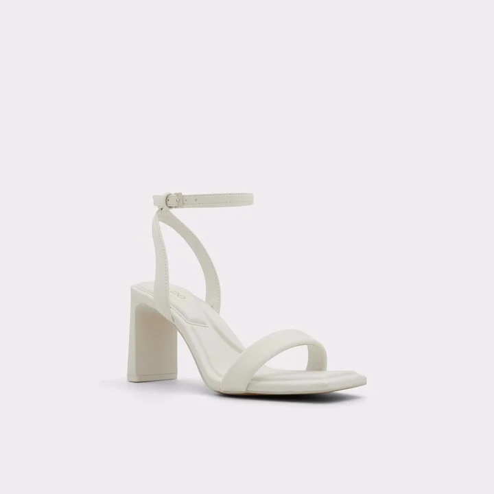 Strappy heeled sandal - Block heel - Image 4