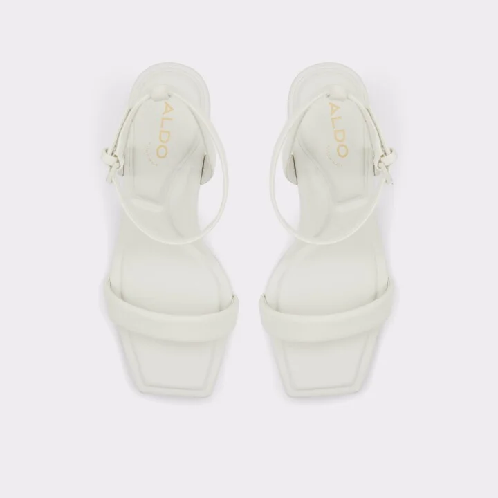 Strappy heeled sandal - Block heel - Image 6