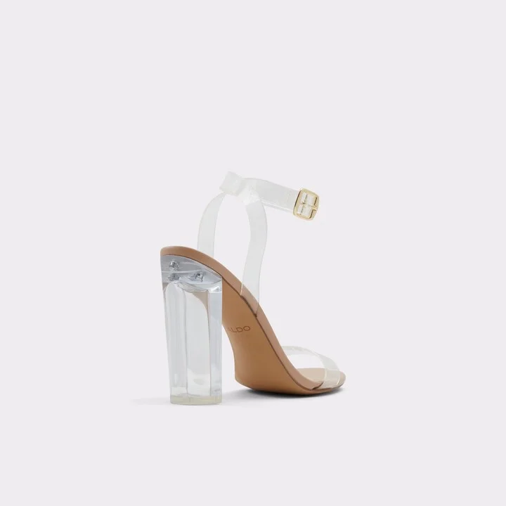 Strappy heeled sandal - Block heel - Image 2