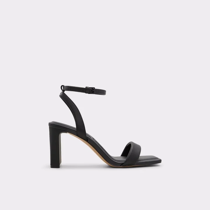 Strappy heeled sandal - Block heel