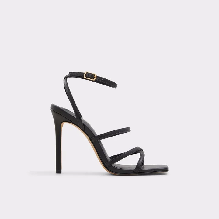 Strappy heeled sandal