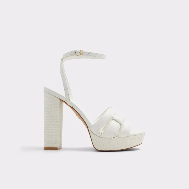 Strappy heeled sandal