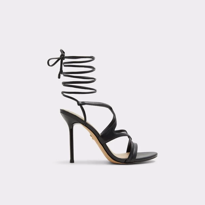 Strappy heeled sandal