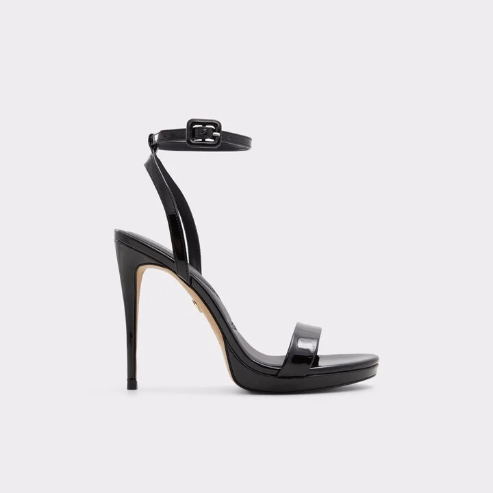 Strappy heeled sandal