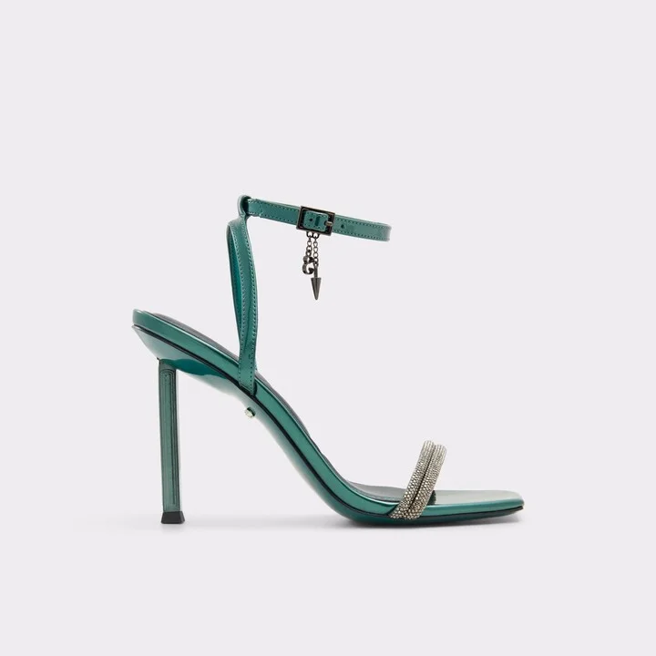 Strappy heeled sandal