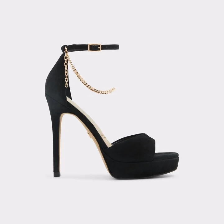 Strappy heeled sandal