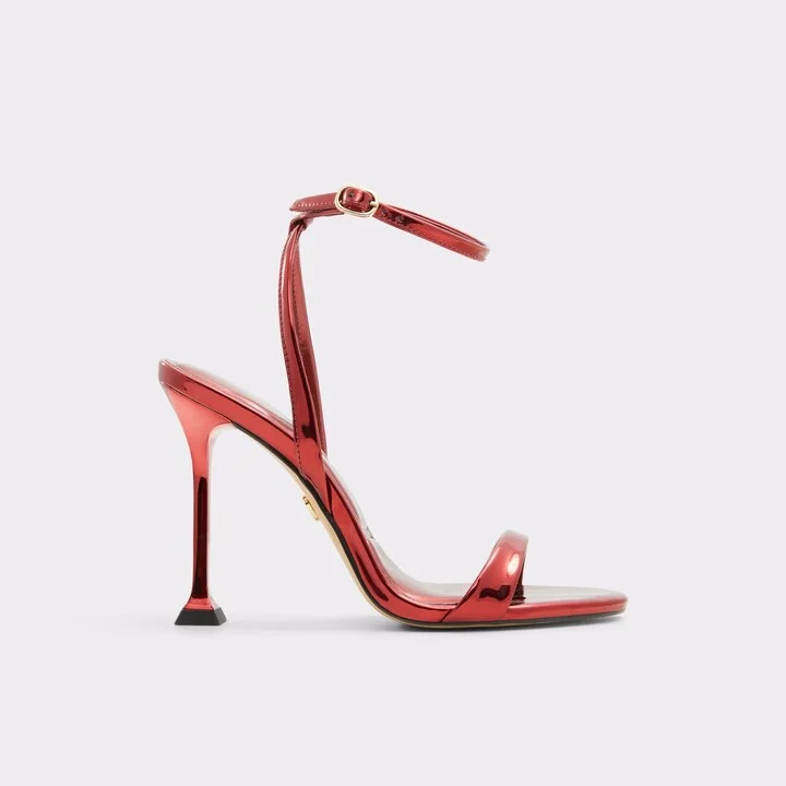 Strappy heeled sandal