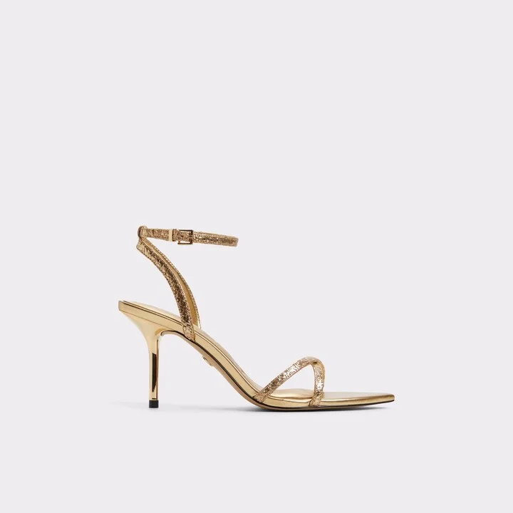 Strappy heeled sandal