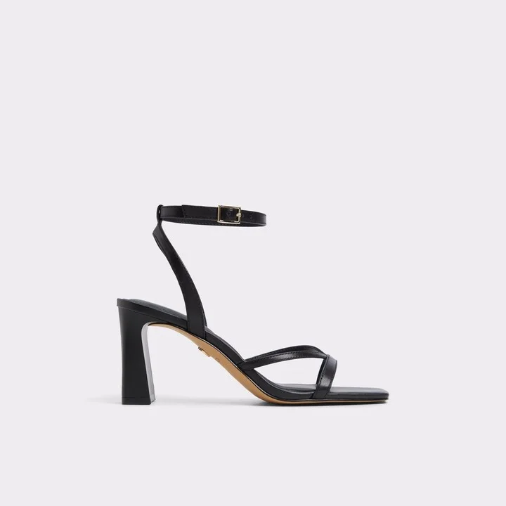 Strappy heeled sandal