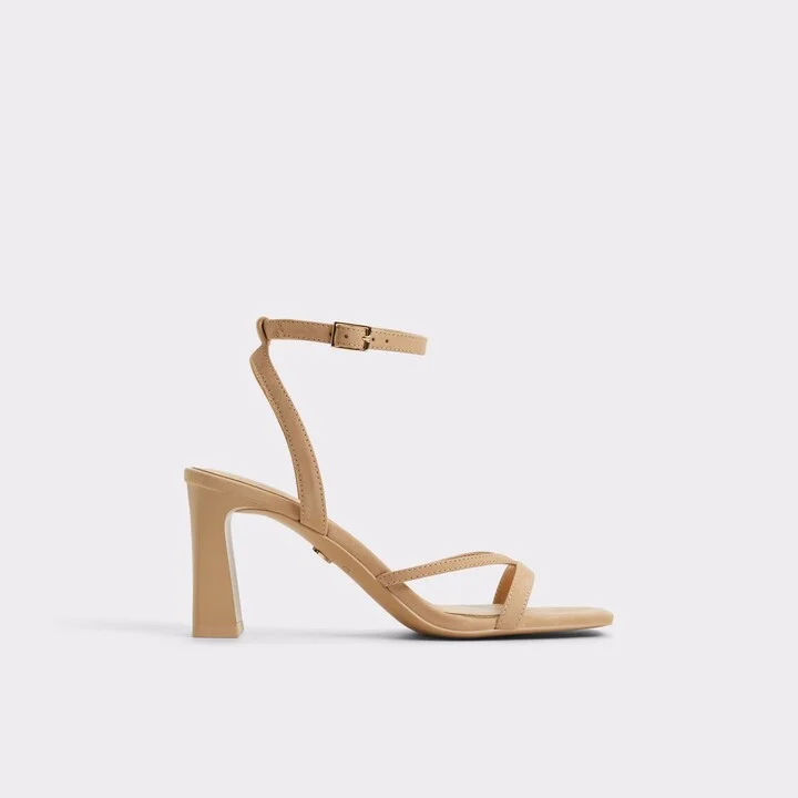 Strappy heeled sandal