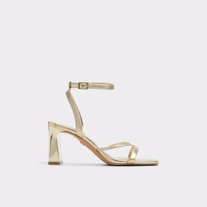 Strappy heeled sandal