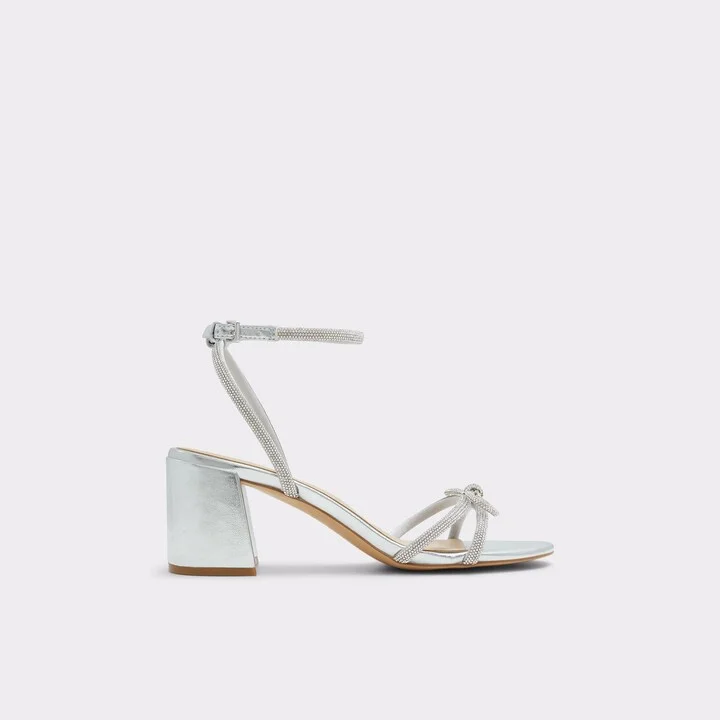 Strappy heeled sandal