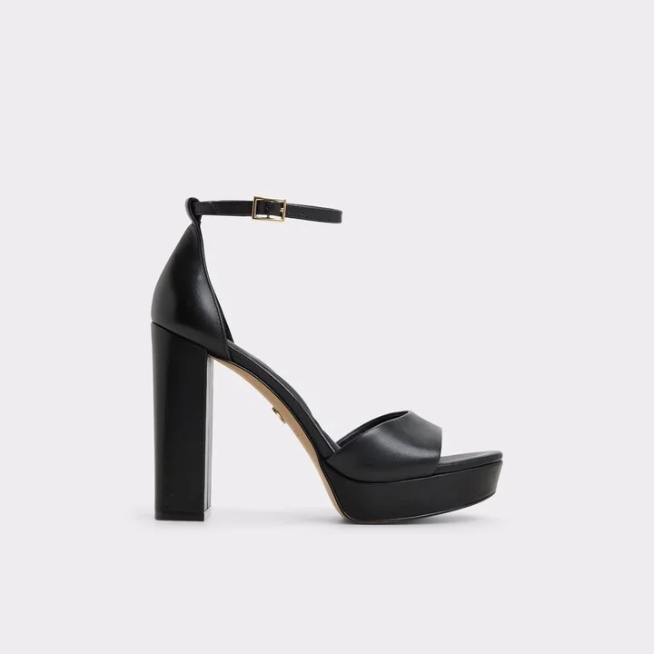 Strappy heeled sandal
