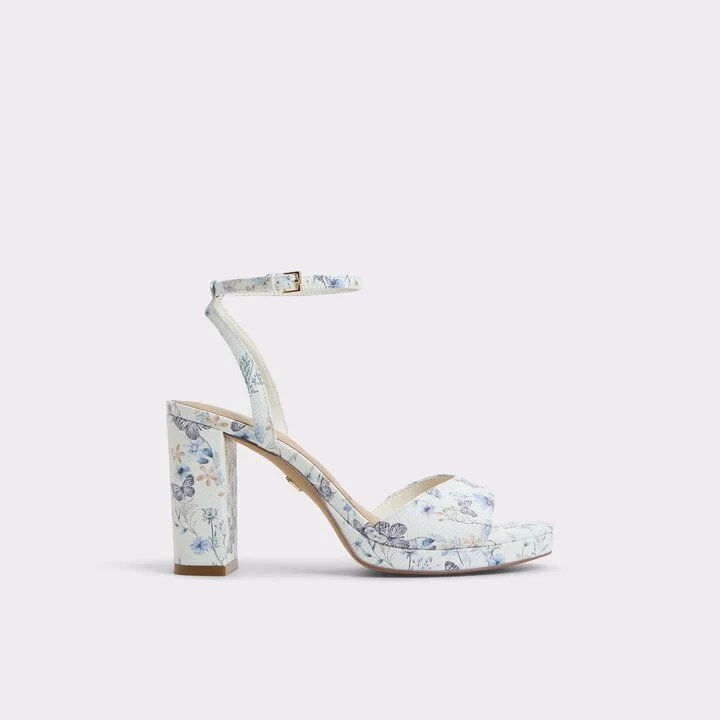 Strappy heeled sandal