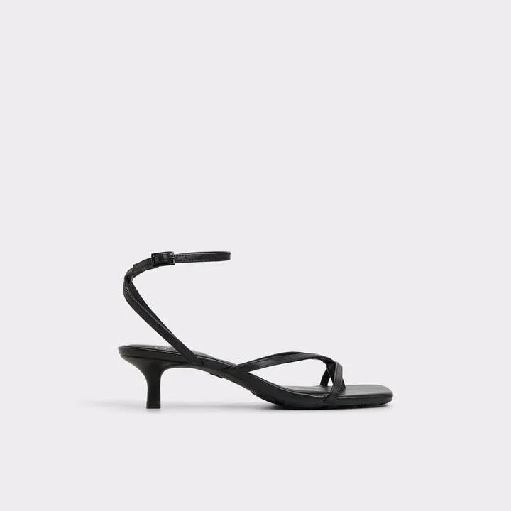 Strappy heeled sandal