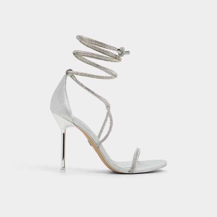 Strappy heeled sandal