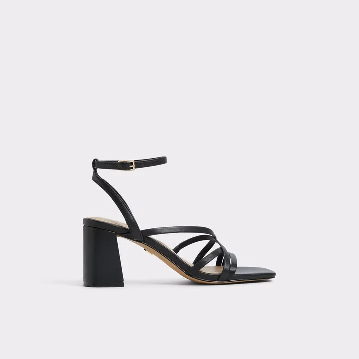Strappy heeled sandal