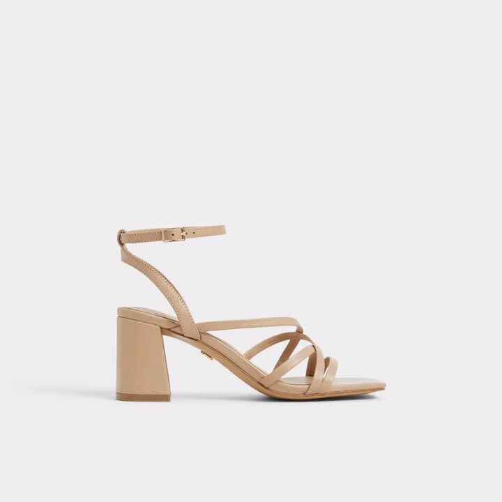 Strappy heeled sandal