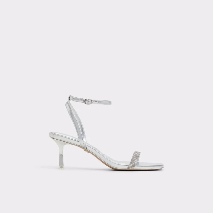 Strappy heeled sandal