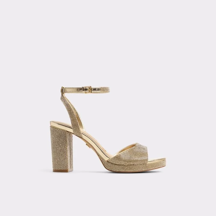 Strappy heeled sandal