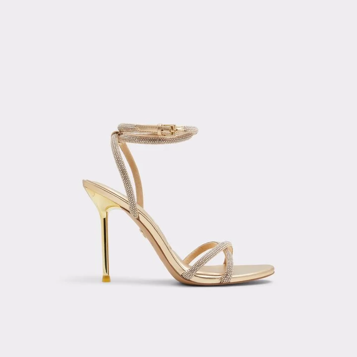 Strappy heeled sandal