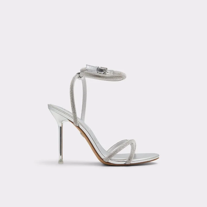 Strappy heeled sandal