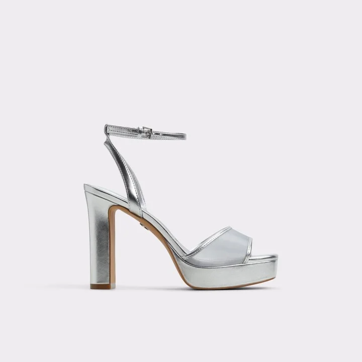 Strappy heeled sandal