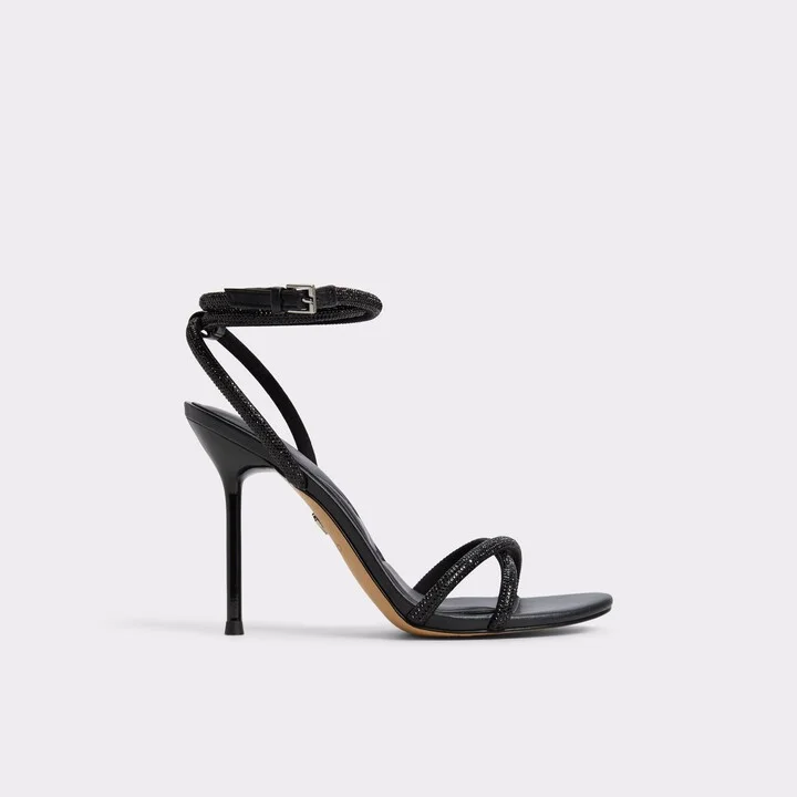 Strappy heeled sandal