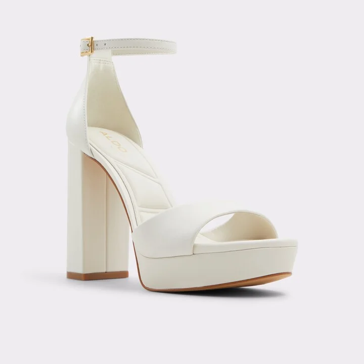 Strappy heeled sandal - Platform - Image 4