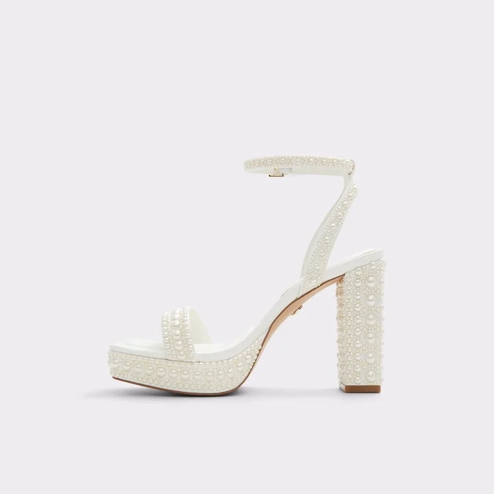 Strappy heeled sandal - Platform - Image 3