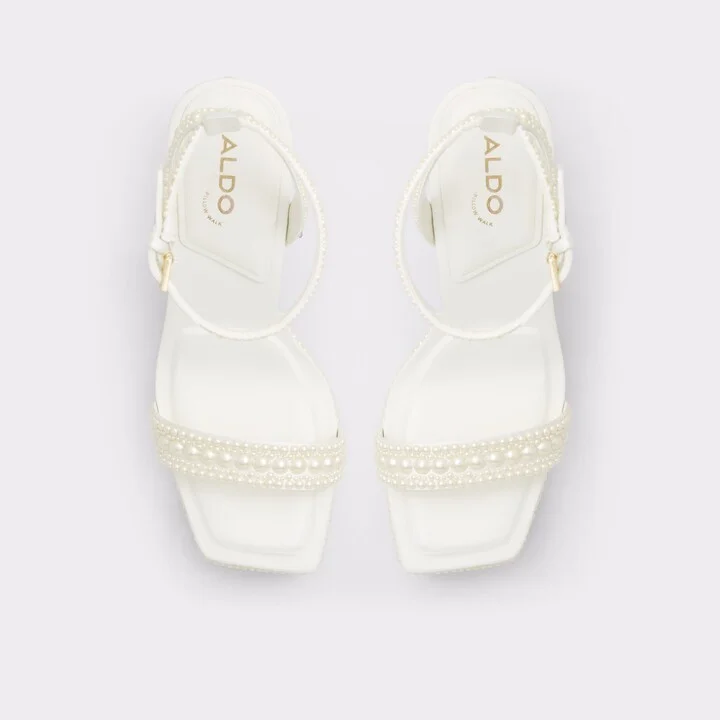 Strappy heeled sandal - Platform - Image 6
