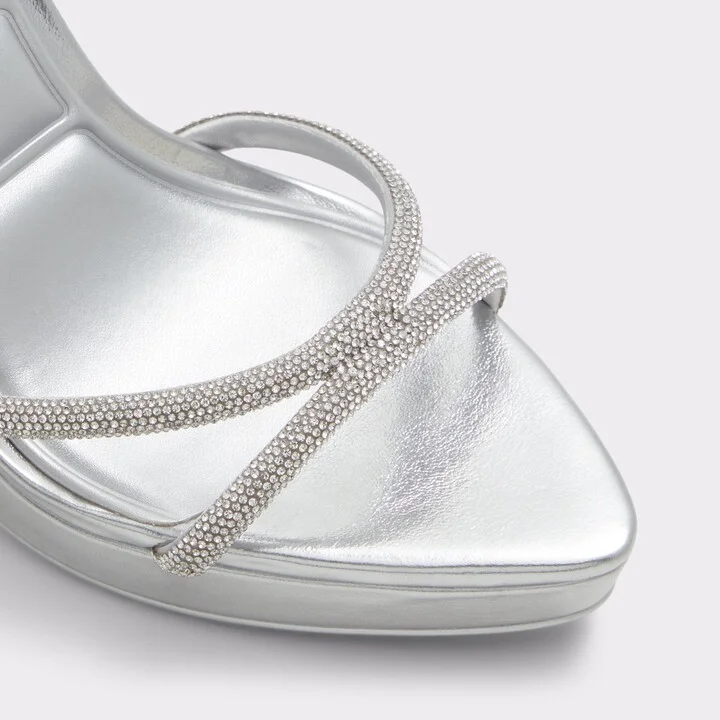 Strappy heeled sandal - Platform - Image 5