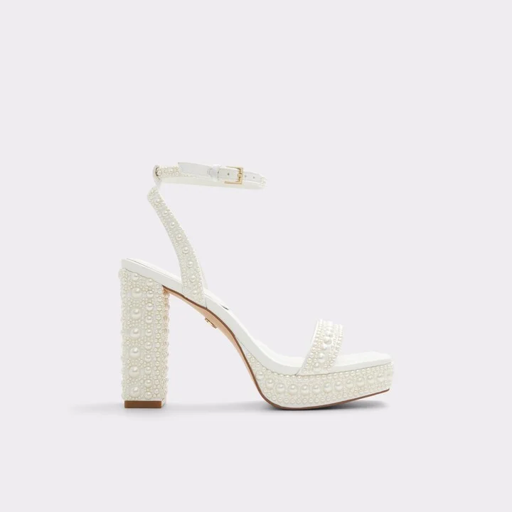 Strappy heeled sandal - Platform