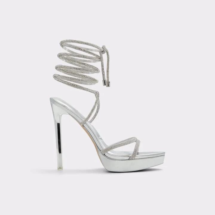 Strappy heeled sandal - Platform