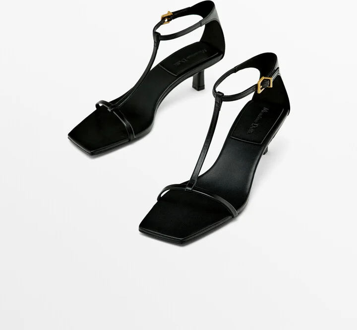 Strappy Heeled Sandals - Image 3