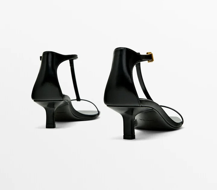 Strappy Heeled Sandals - Image 4