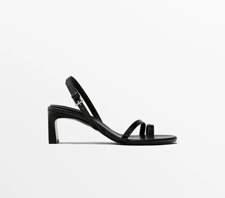 Strappy Heeled Sandals - Image 2