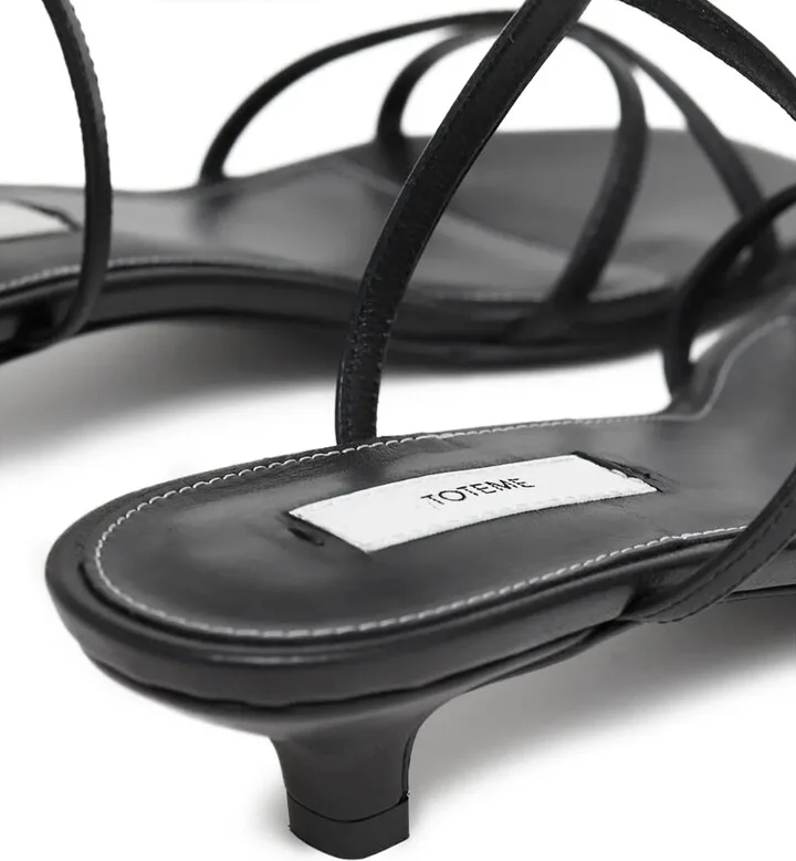Strappy Heeled Sandals - Image 3