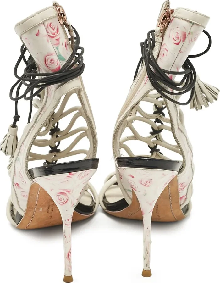 Strappy Heeled Sandals - Image 3