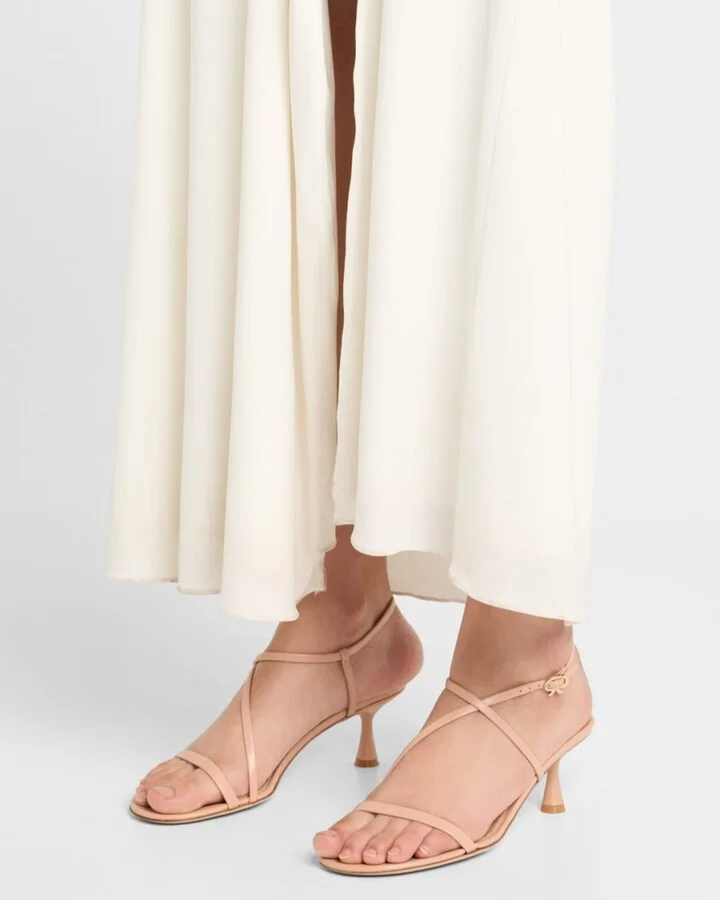 Strappy Leather Ankle-Strap Sandals - Image 8