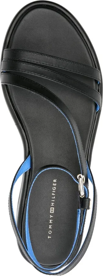 Strappy Leather Platform Sandals - Image 4