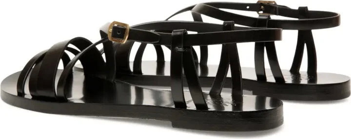 Strappy Leather Sandals - Image 3