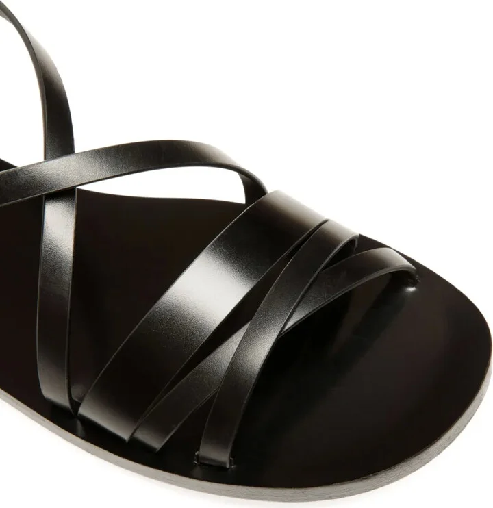 Strappy Leather Sandals - Image 4