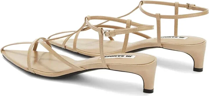 Strappy Leather Sandals - Image 3