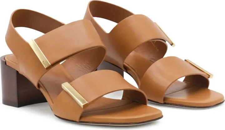Strappy Leather Sandals - Image 2