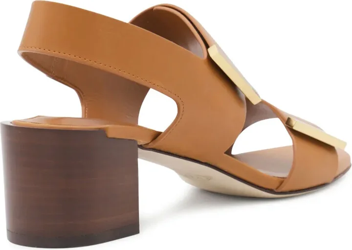 Strappy Leather Sandals - Image 3