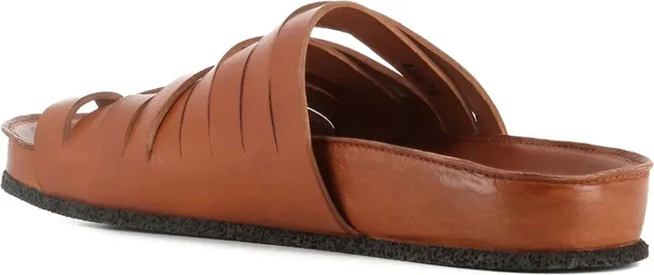 Strappy Leather Sandals - Image 2