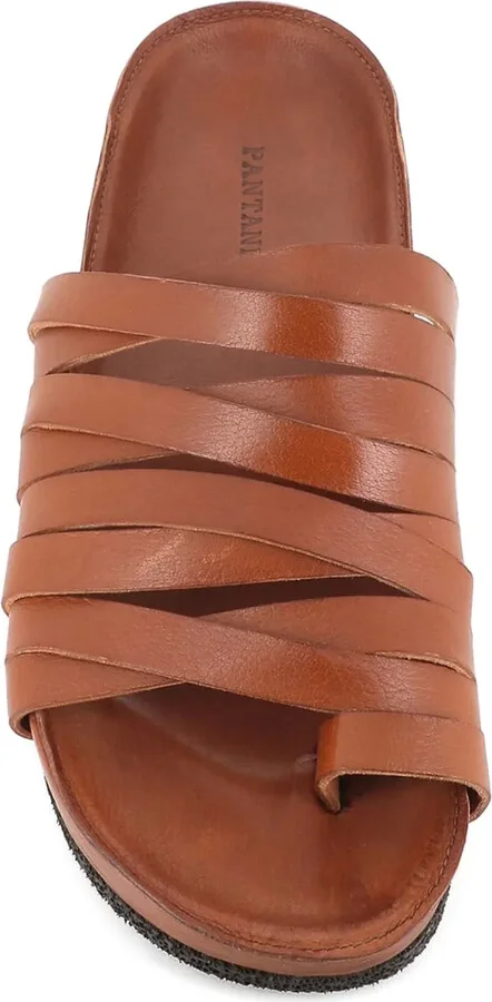 Strappy Leather Sandals - Image 3
