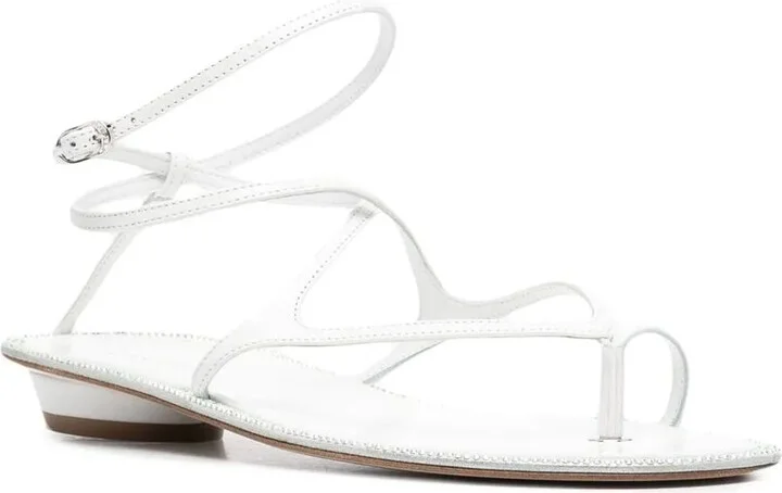 Strappy Leather Sandals - Image 2