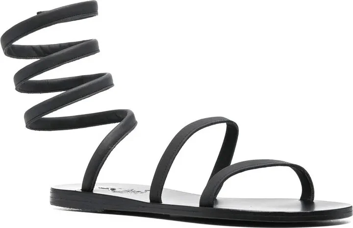 Strappy Leather Sandals - Image 2